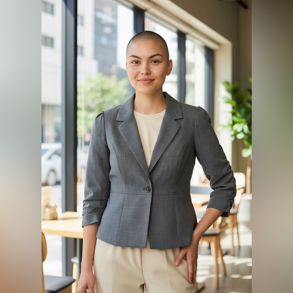 The Limited- Large Blazer Wool Spandex